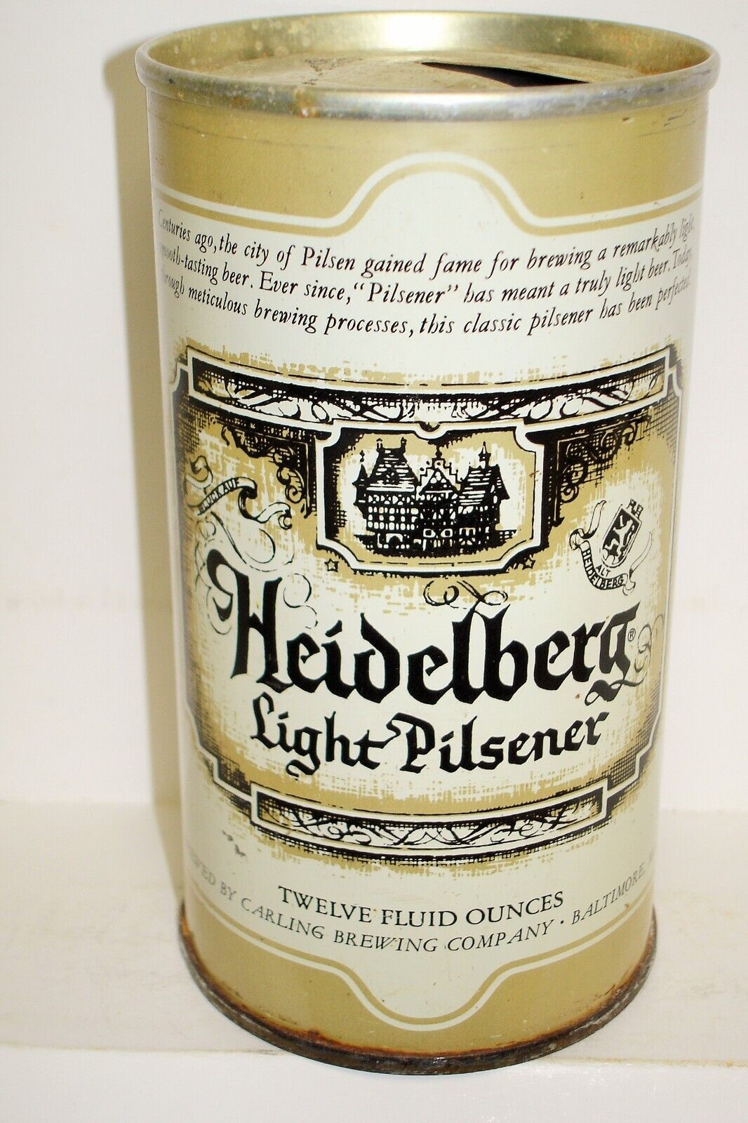 HEIDELBERG LIGHT PILSENER S/S Beer Can E199
