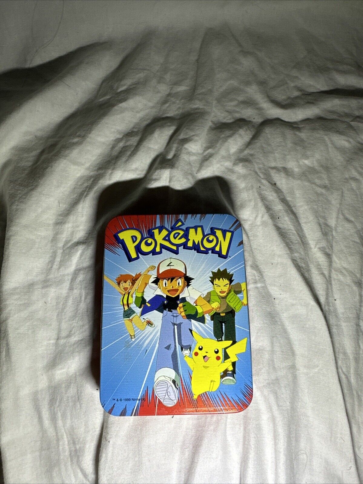 Vintage 1999 POKEMON Playing Poker Cards in Collector\'s Tin. Complete Deck