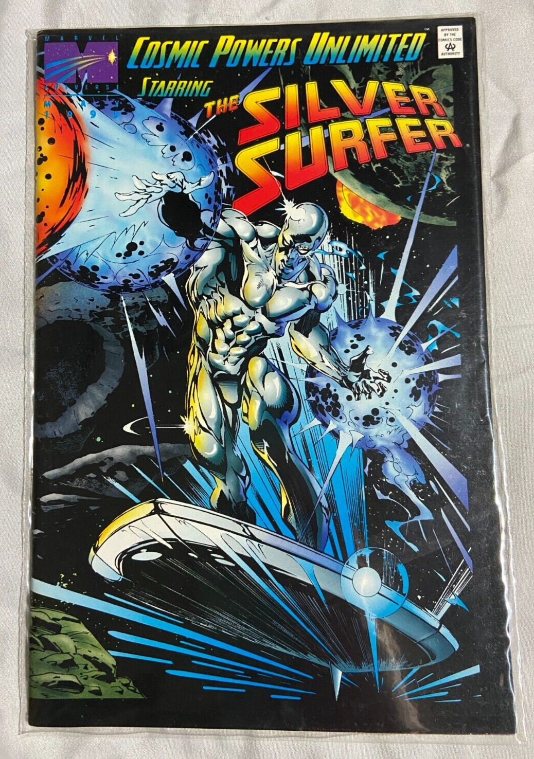 COSMIC POWERS UNLIMITED STARRING THE SILVER SURFER #1 (May 1995, Marvel) Direct