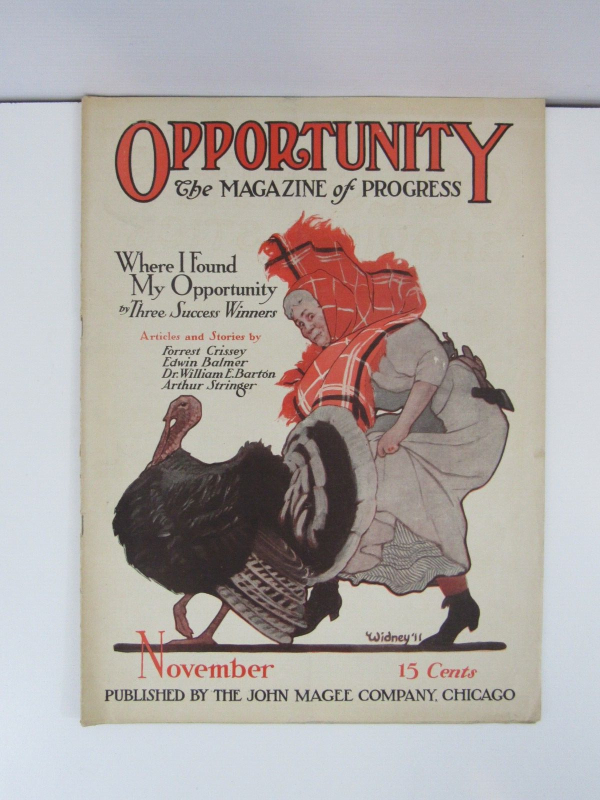 Vintage Opportunity Magazine of Progress November 1911 (Pg10D)