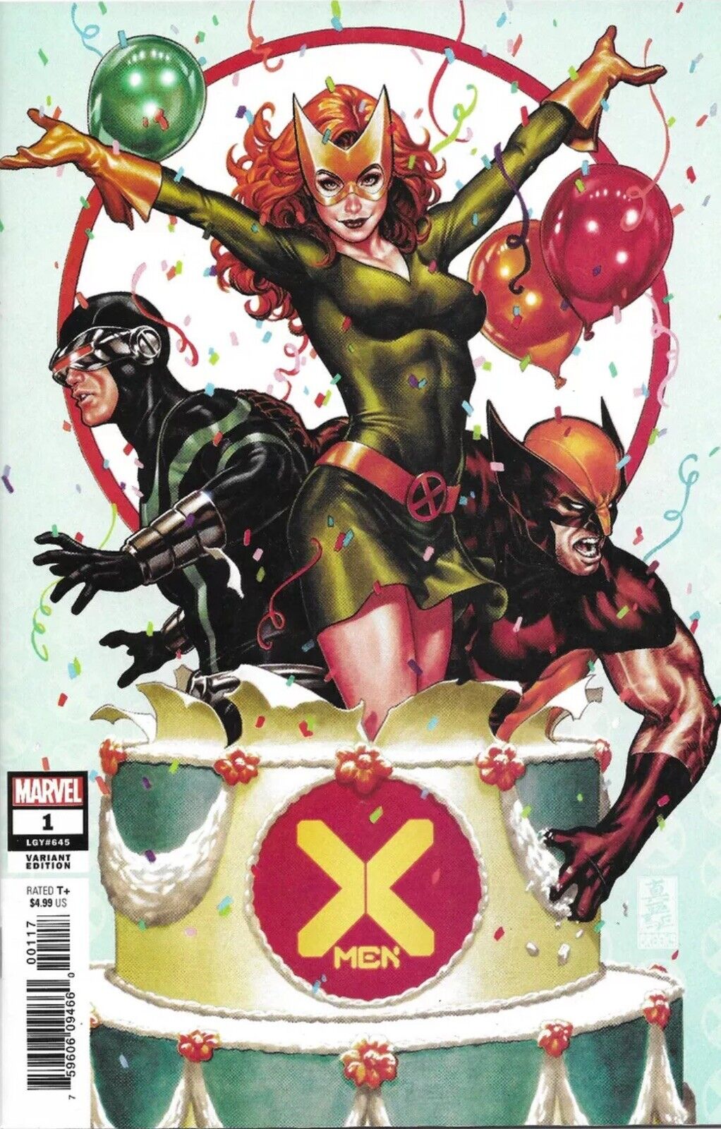 X-Men #1 (2019) Mark Brooks Party Variant Cover