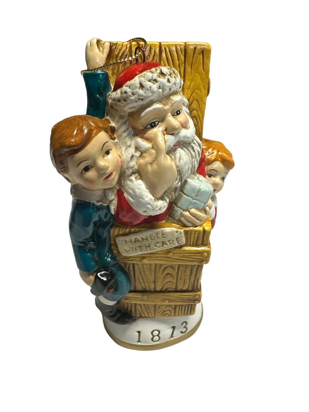 Memories Of Santa “Handle With Care” America Circa 1873 Ornament