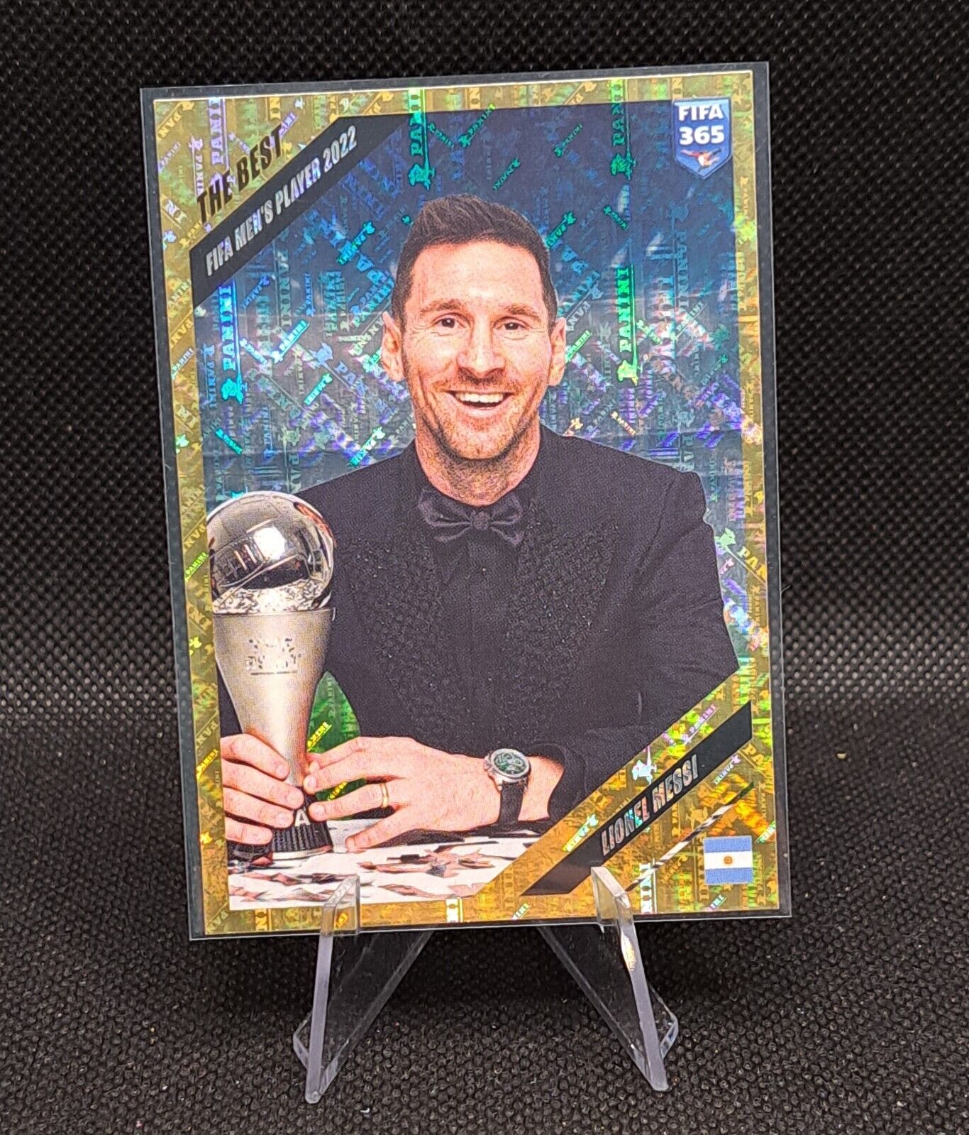 Lionel Messi Sticker - The Best FIFA Men\'s - Panini FIFA 365 - 2024 - #406