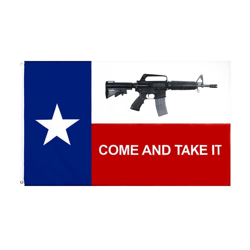 Come And Take It Texas Flag 3ft X 5ft 