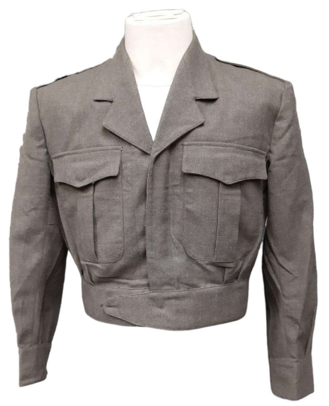 Vintage 1967 Belgium Military Jacket - Small