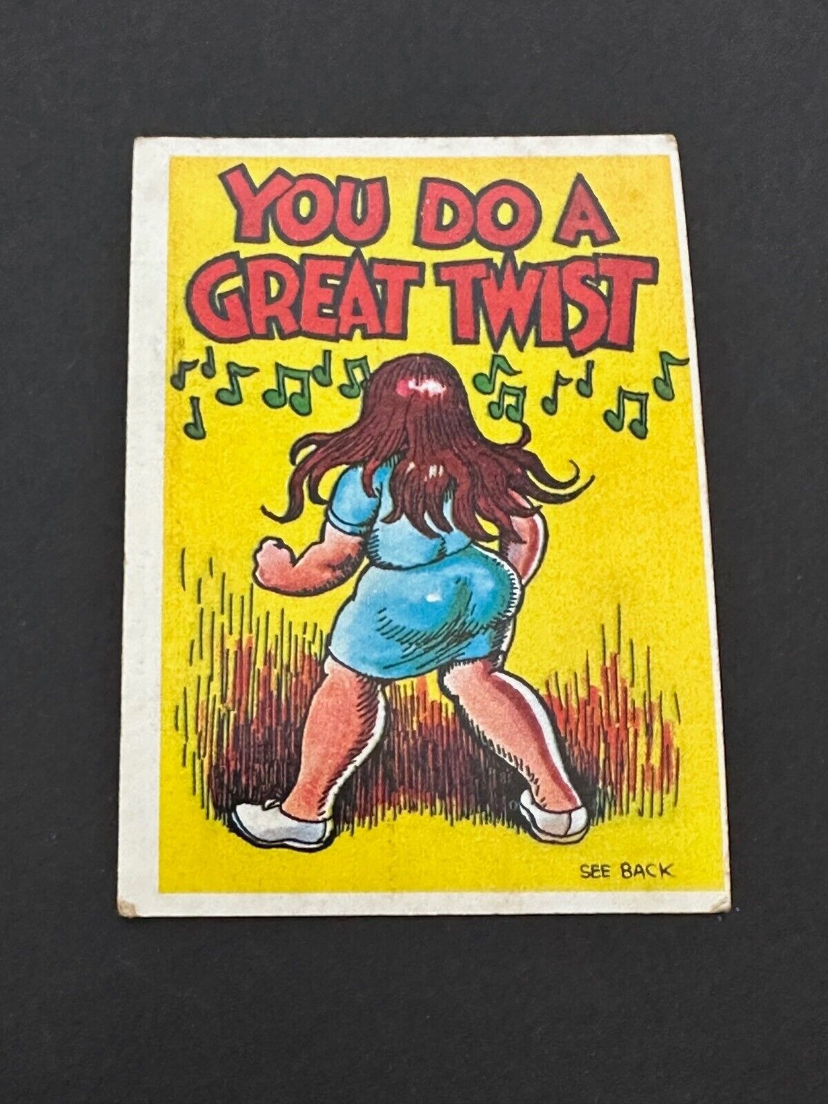 Topps 1965 Monster Greeting Trading Card #31 Robert Crumb At Least Your Nose