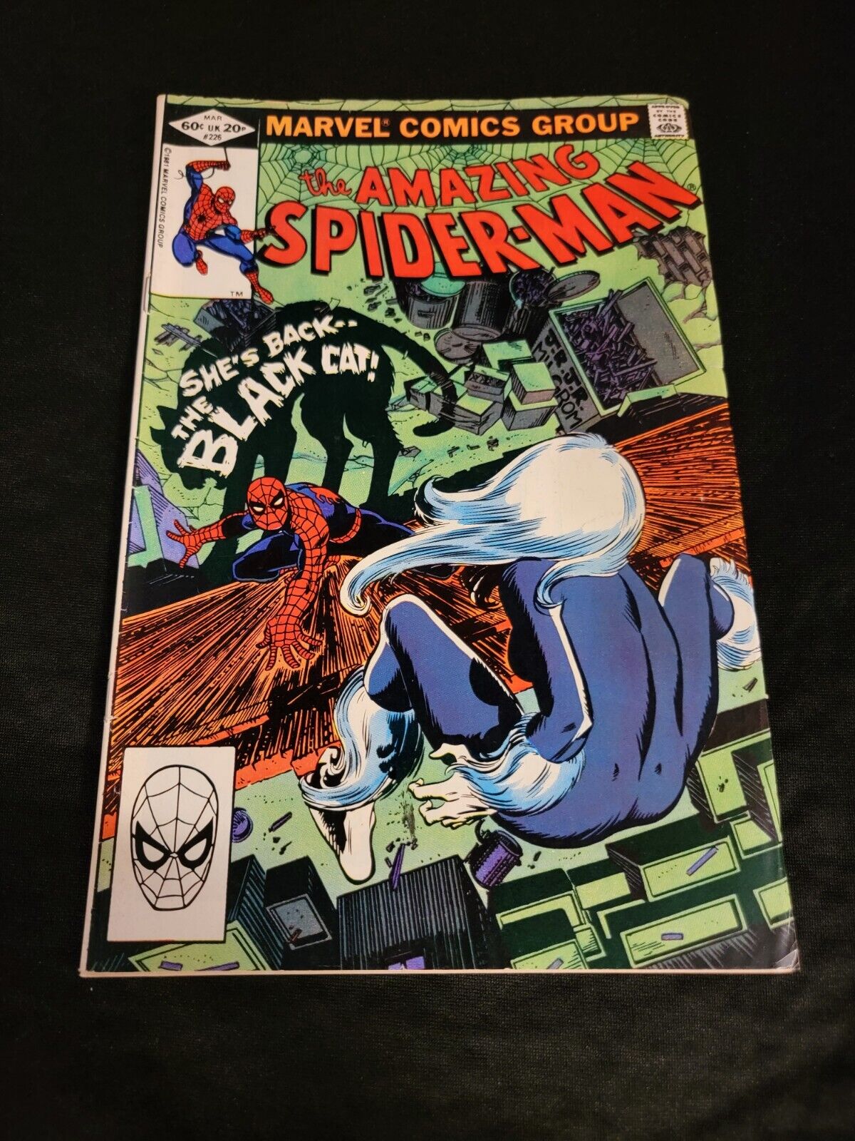 Amazing Spider-Man #226 - Black Cat App (Marvel, 1982)