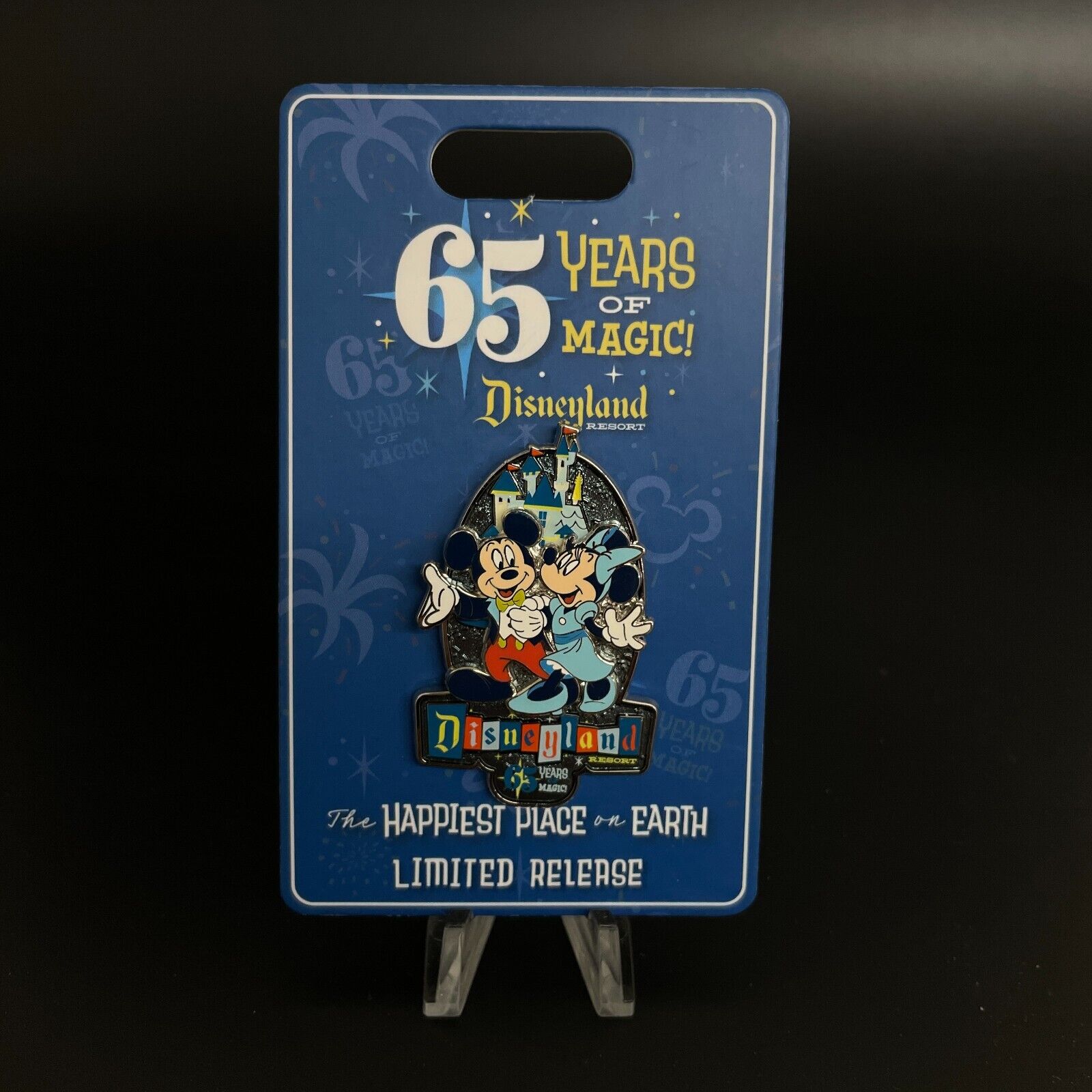 Disneyland Disney Parks 65th Anniversary 65 Years of Magic Mickey & Minnie Pin