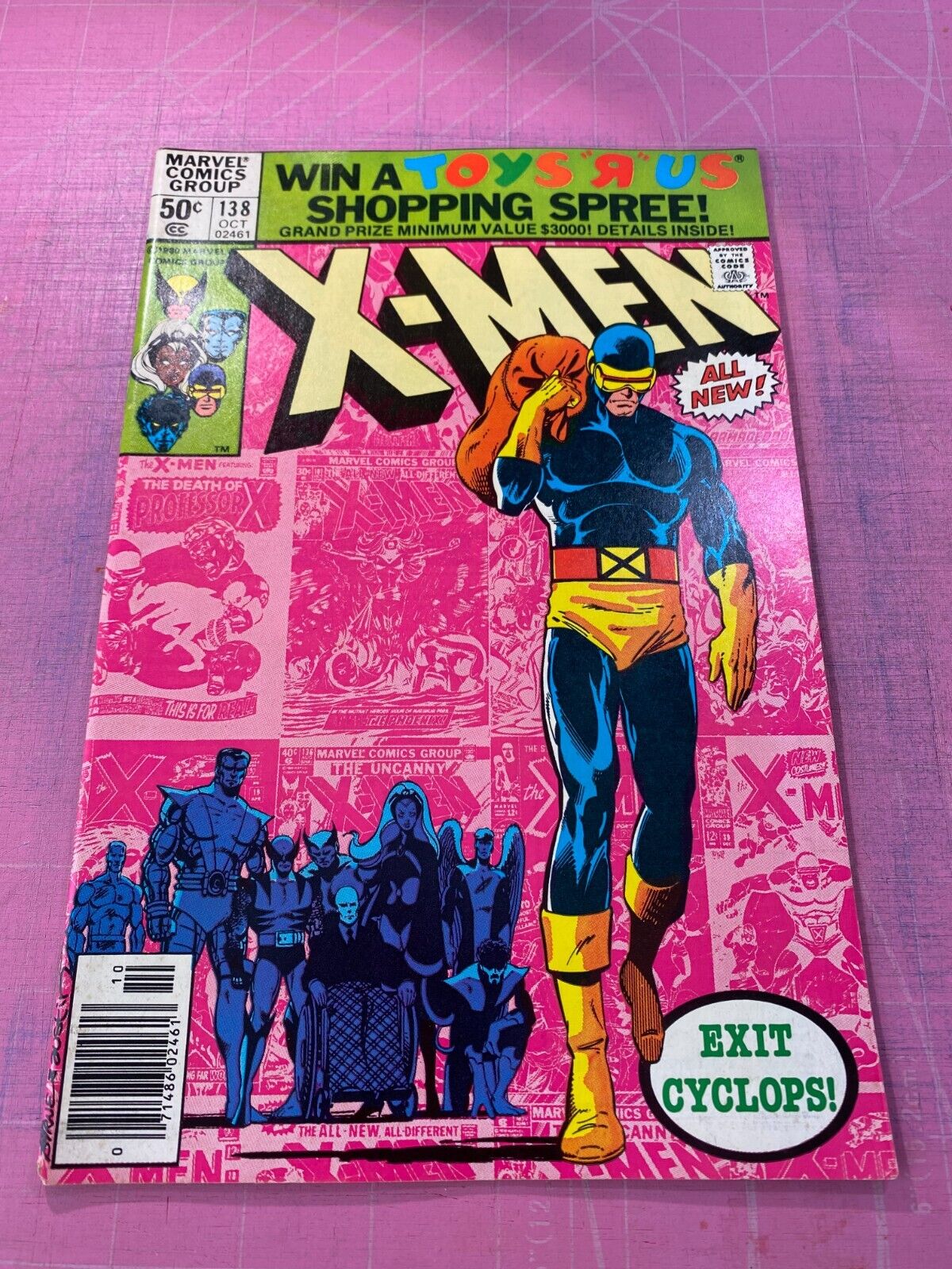 Uncanny X-Men # 138 (1980) FINE+ Dark Phoenix Saga End, Cyclopes Quits KEY