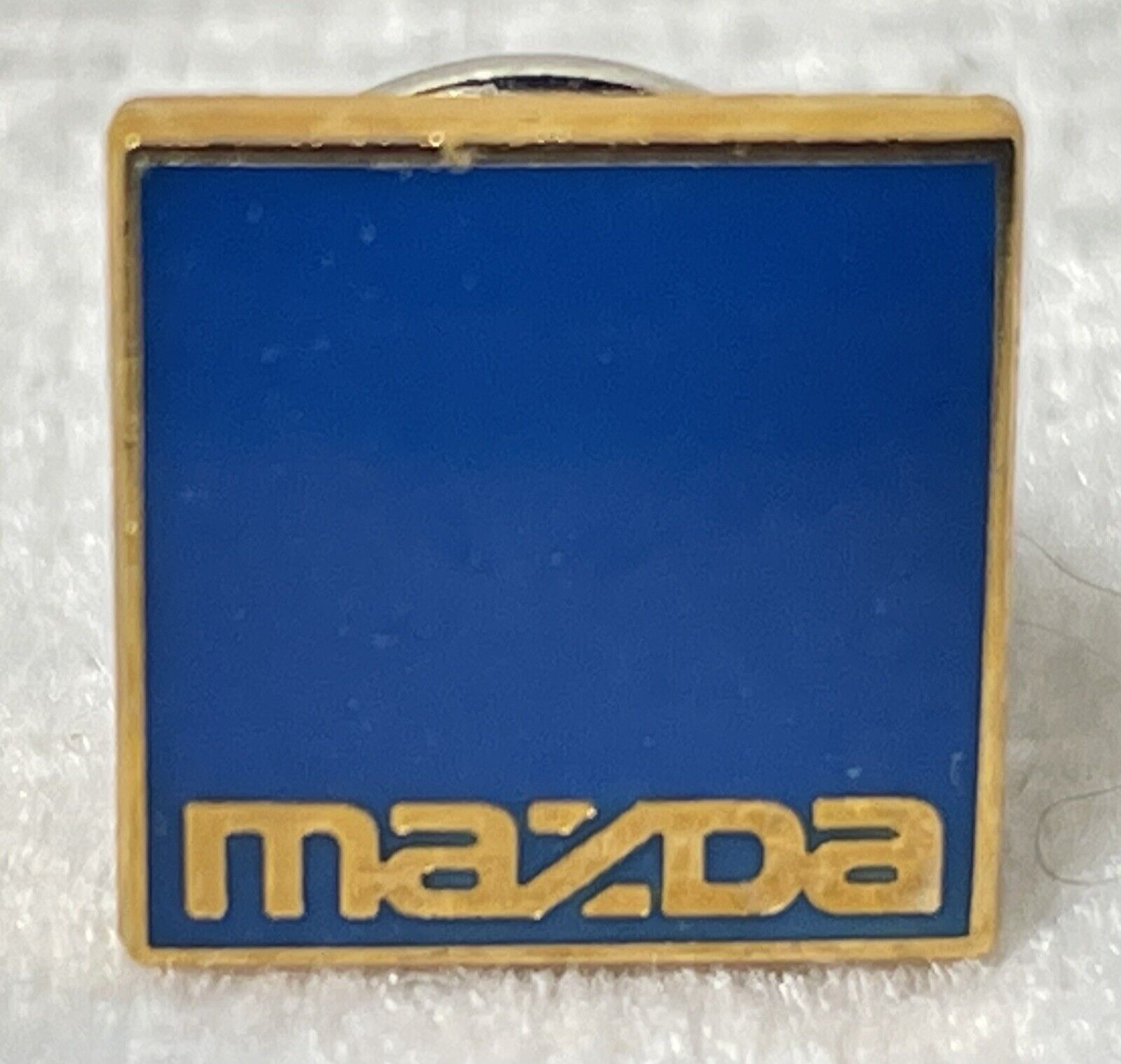 Vintage 1980s Mazda Enameled Logo Lapel/Tie Pin 10mm X 10mm Original NEW