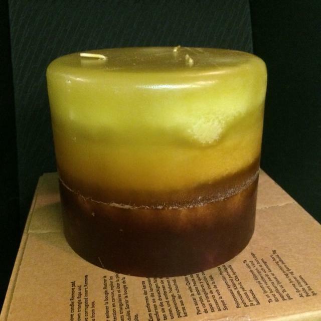 Partylite 3-wick candle  5 X 6  FALL FRUITS