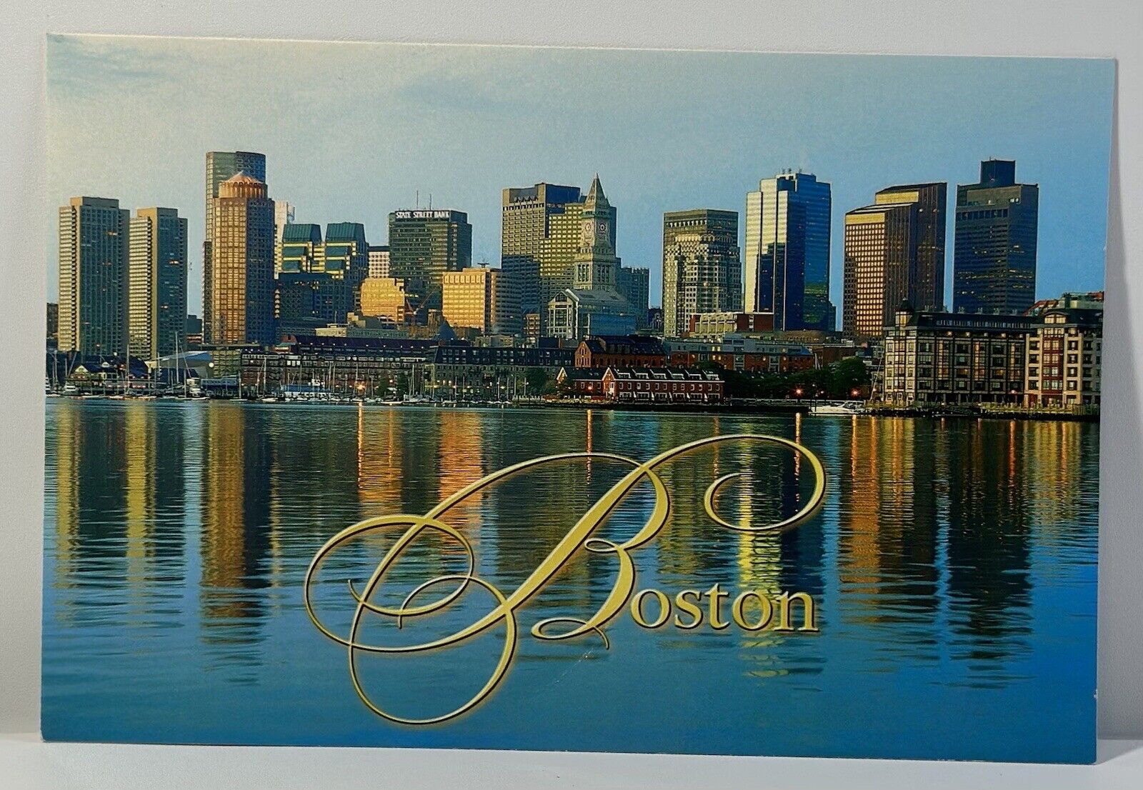 Boston Massachusetts Postcard - 6”X4”