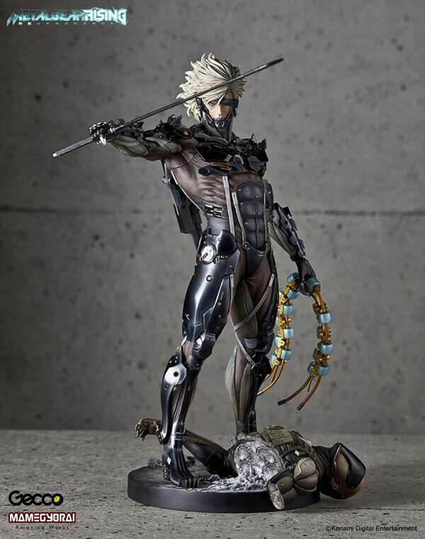 Gecco Metal Gear Rising：Revengeance Raiden 1/6 Black Ver Figure Model In Stock