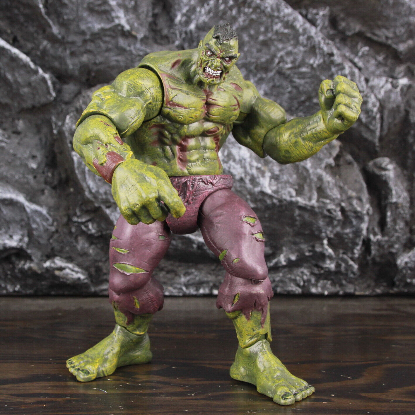 Rare Zombie Hulk Action Figure Toy Collectible PVC figurine Model Toys 8in