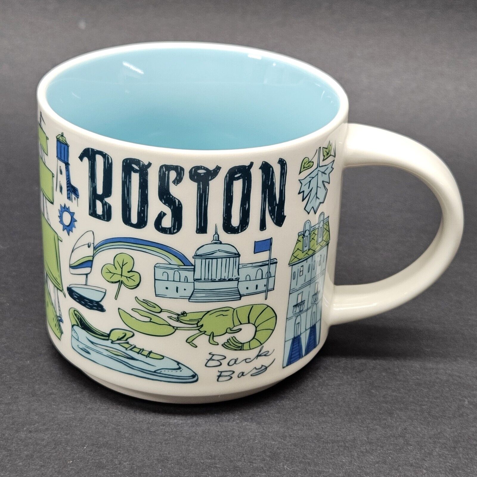 Starbucks BOSTON Been There Series Across the Globe 14 oz Coffee Mug - 2018