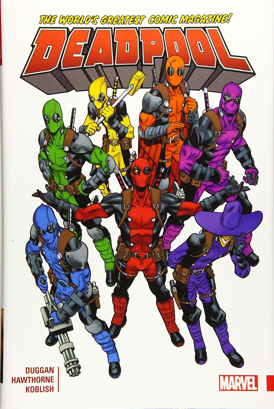 Deadpool: World\'s Greatest Comic Magazine Vol. 1 Hardcover NEW FACTORY SEALED