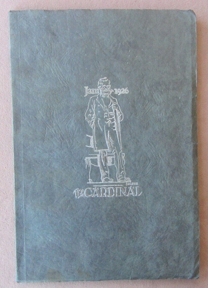 1926 Lincoln High School Portland Oregon * The Cardinal Yearbook Local Ads