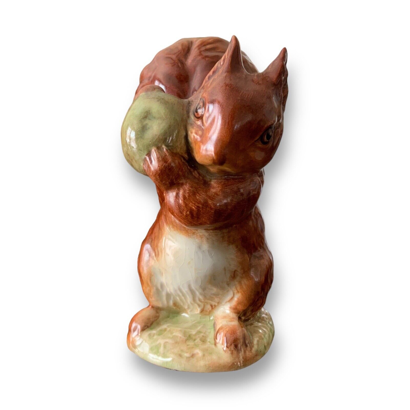 Beswick Beatrix Potter Figurine Squirrel Nutkin Gold Backstamp Vintage