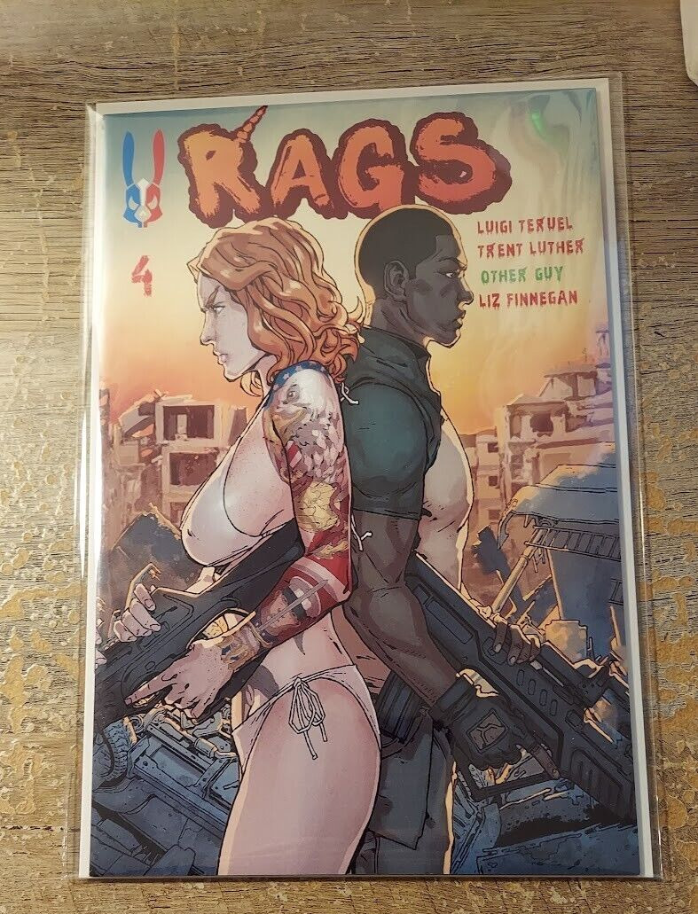 RAGS Comic #4 Patreon Version Rare NM or better
