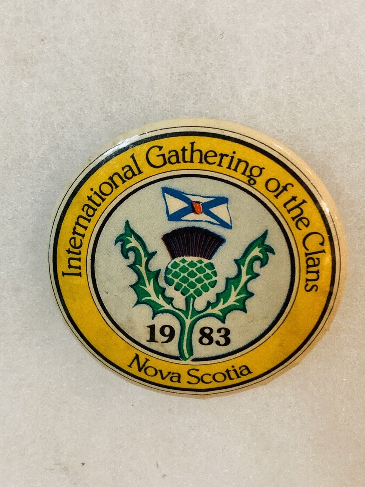 Vtg International Gathering of the Scottish clans lpin Nova Scotia 1983 (1485)