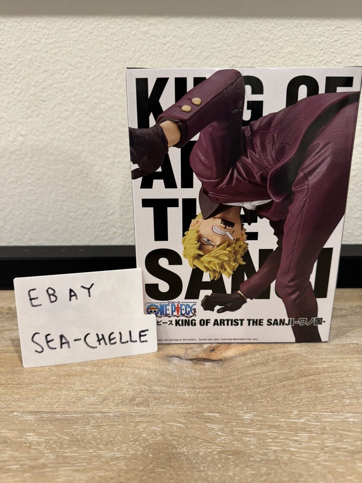 US SELLER | NEW | One Piece Sanji Figure King of Artist Banpresto AUTHENTIC