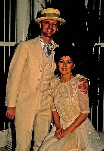 Anja Kruse, ex-partner Heinz Hellberg, musical My Fair Lady, - 1985 Old Photo 2