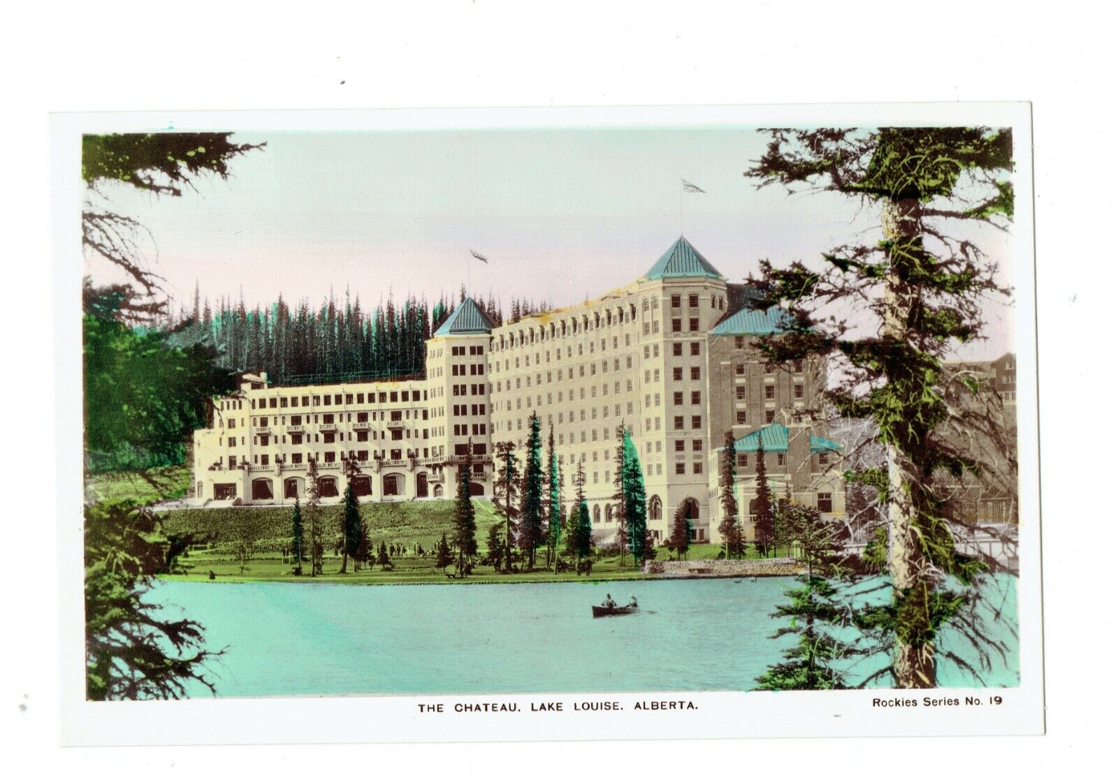 Postcards Vintage (1)Lake Louise,Alberta,Can The Chateau #19 UP Photo (#569)