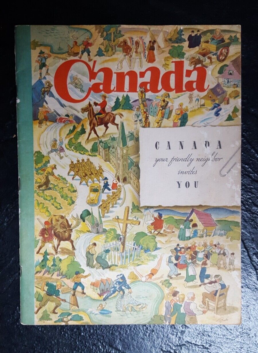 Vintage CANADA Tourism Guide (c 1930s)