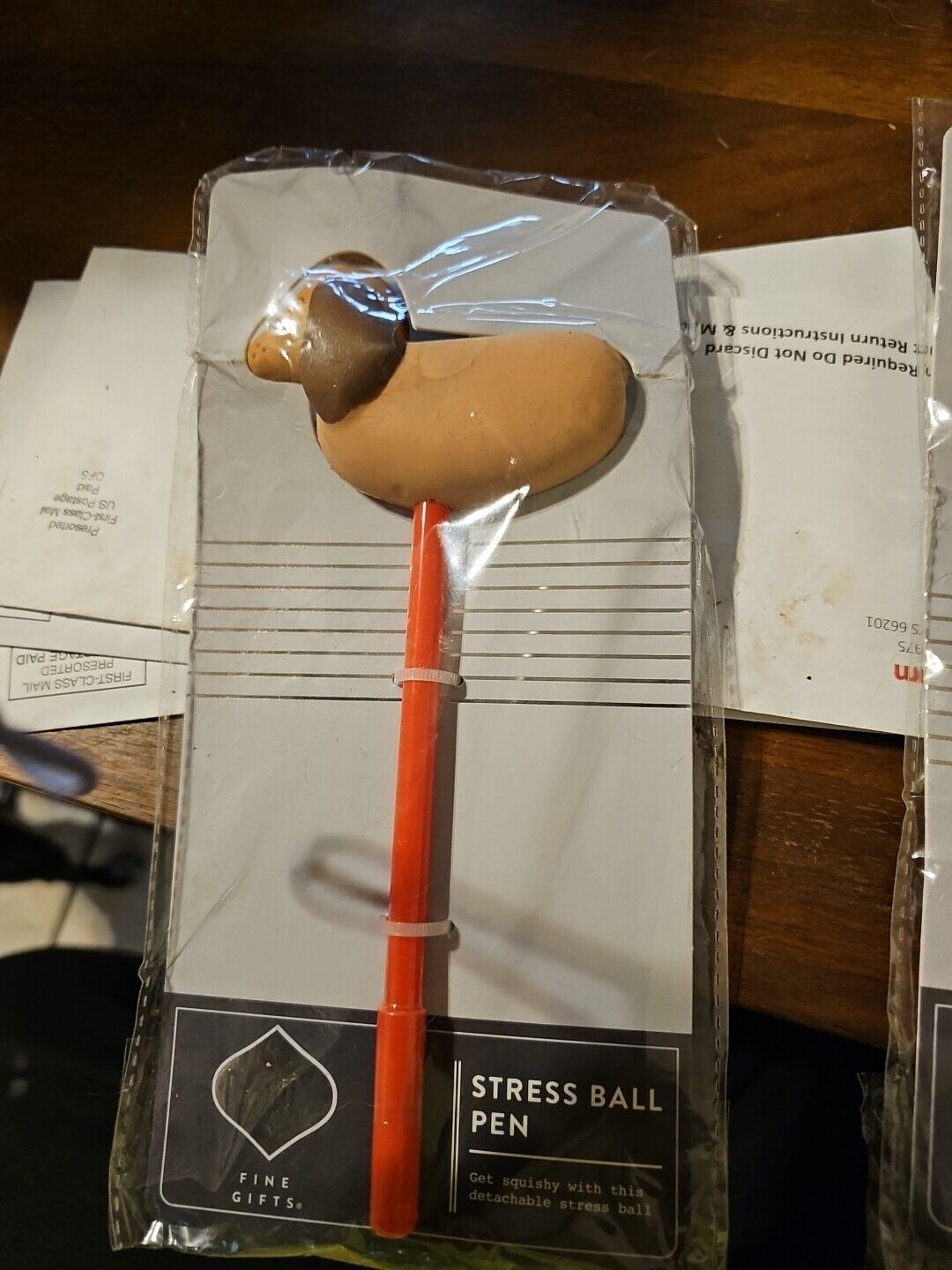Dashing Fine Stress Ball Pen