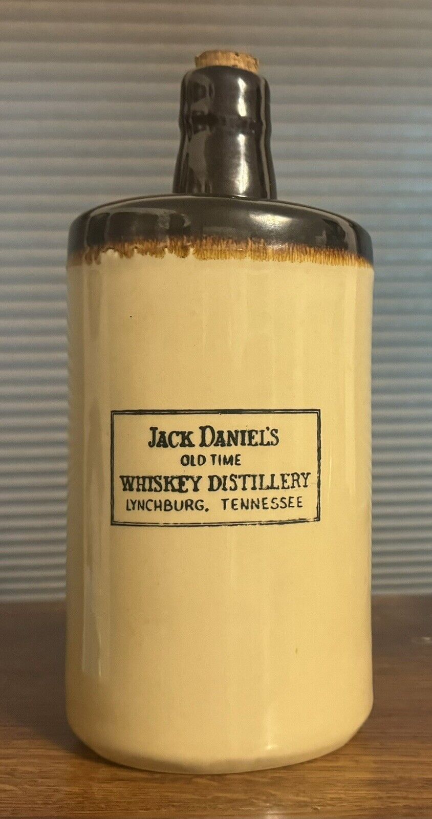 Vintage Jack Daniel's Old Time Whiskey Distillery Bottle / Jug