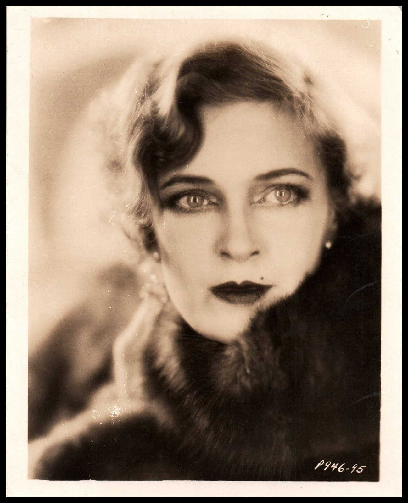 HOLLYWOOD BEAUTY OLGA BACLANOVA STYLISH POSE STUNNING PORTRAIT 1930s PHOTO 714