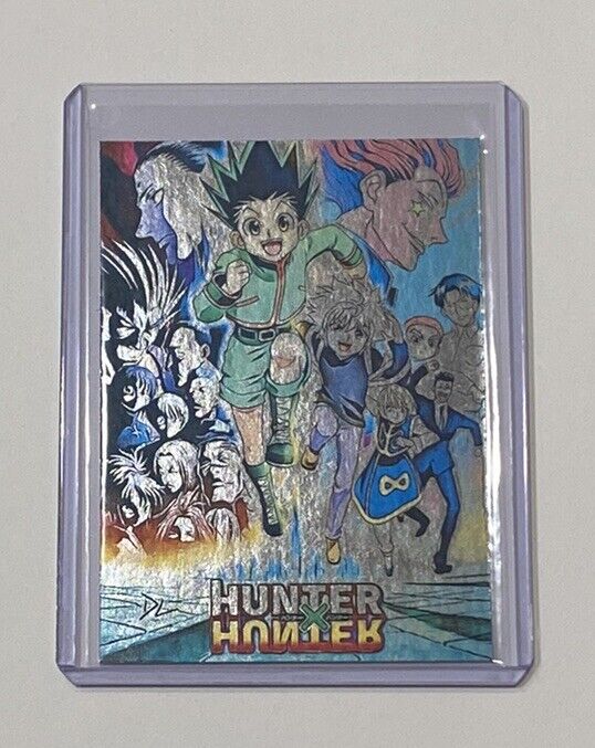 Hunter x Hunter Platinum Plated Artist Signed “Anime Classic” Trading Card 1/1