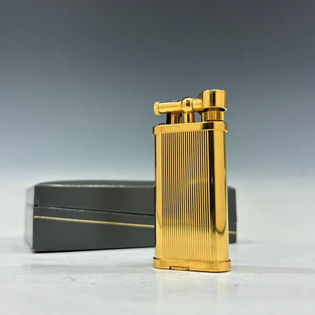 Beauty Dunhill Lighter Unique Gold Gas Lighter