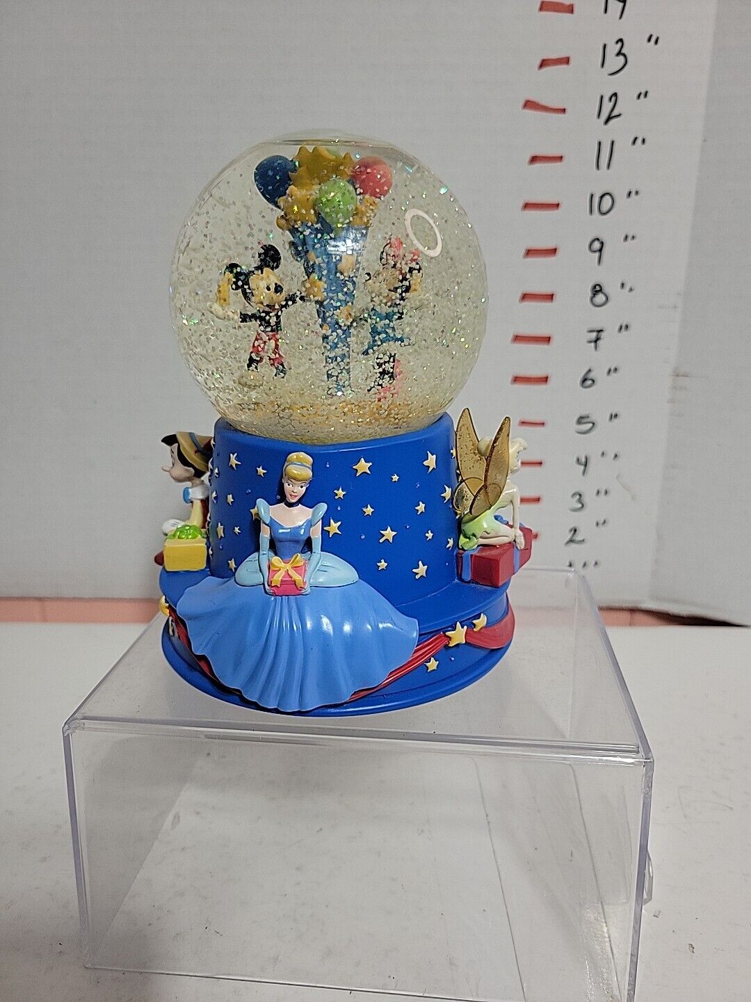 Disney Walt’s 100th Anniversary Musical Snow Globe When You Wish Upon a Star
