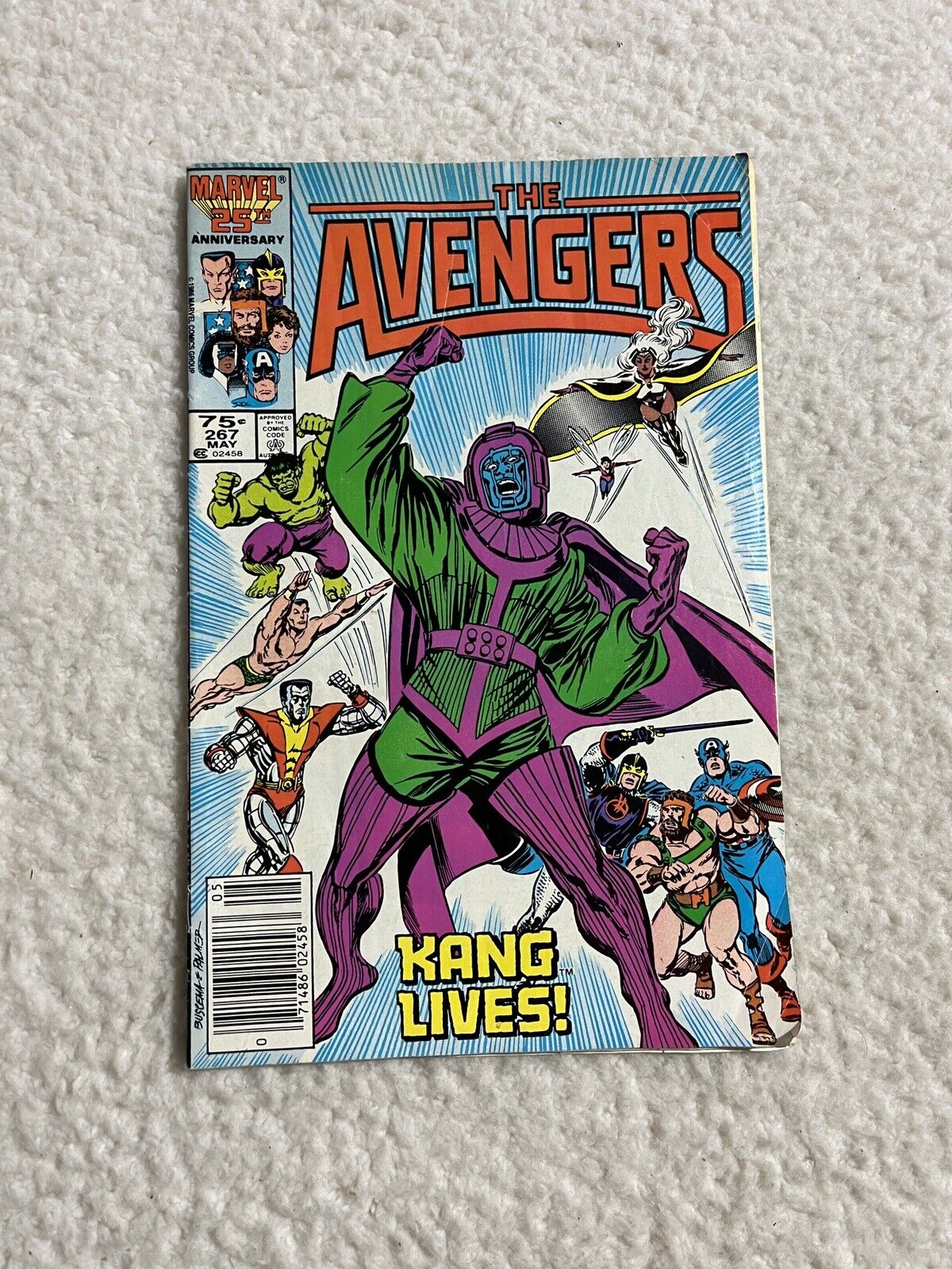 Avengers #267 Marvel comics 1987 1st Council Of Kangs Appearance Low Grade