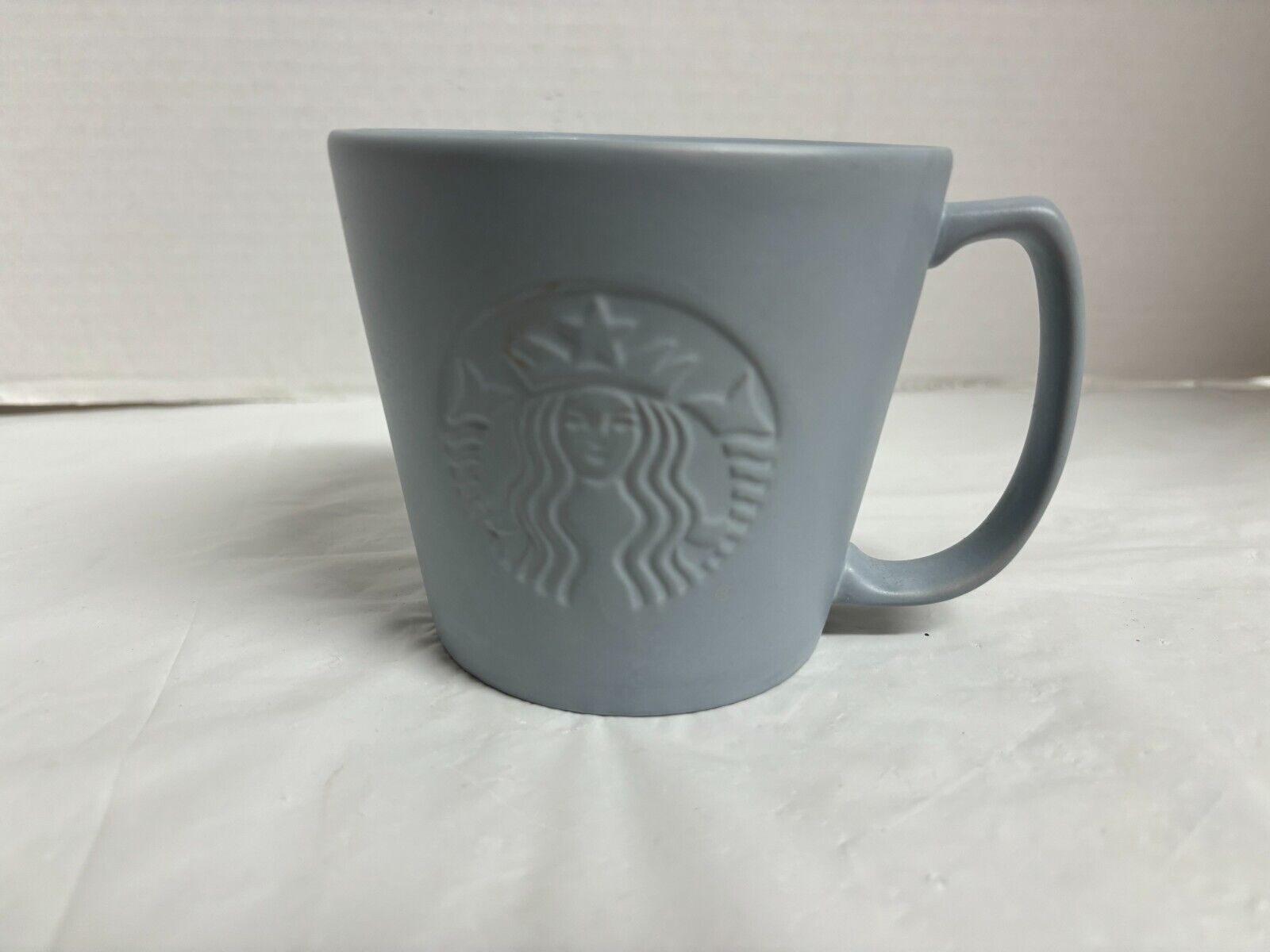 Starbucks 2019 Anniversary Siren TALL Ceramic Coffee Tea Mug Cup 12oz Gray/blue
