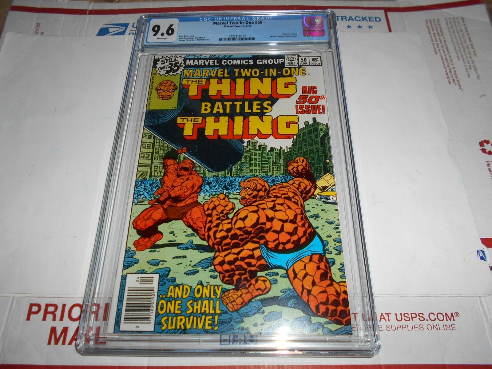 MARVEL TWO IN ONE #50 CGC 9.6  (COMBINED SHIPPING AVAILABLE)