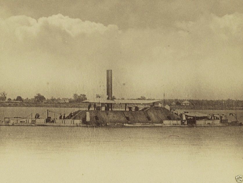 New 8x10 Civil War Photo - Confederate ironclad ram ship CSS Tennessee at Mobile