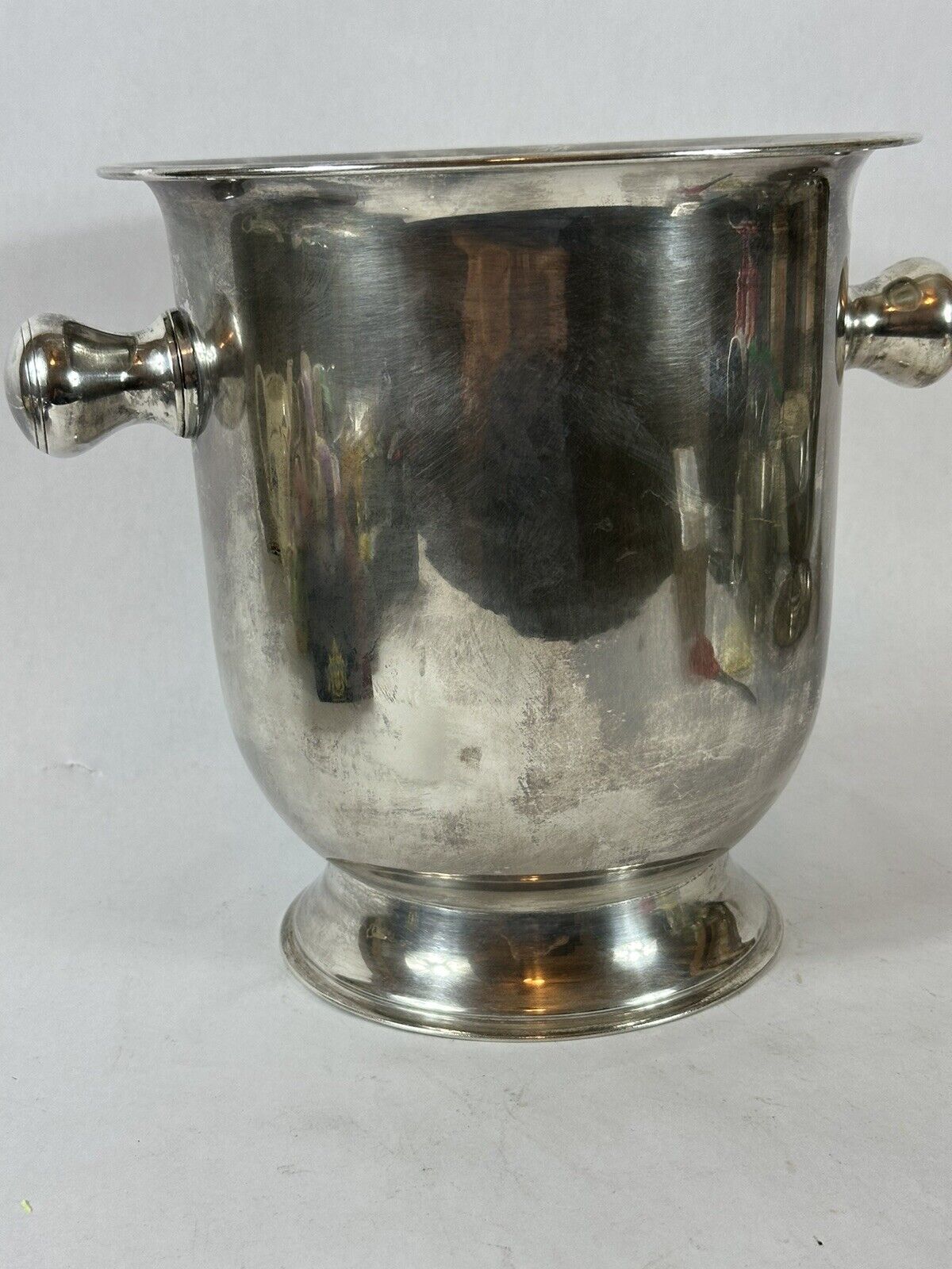Vintage Art Deco Silver plate Champagne Chiller/Ice Bucket -Made in India
