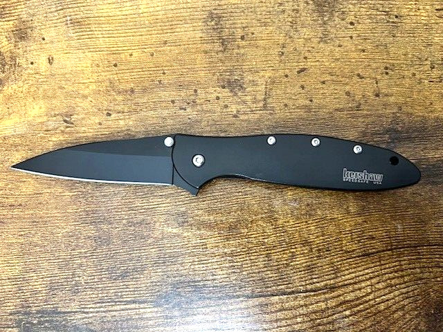 Kershaw ( leek1660CKT ) Spring Assisted knife USA Black ---  Excellent condition
