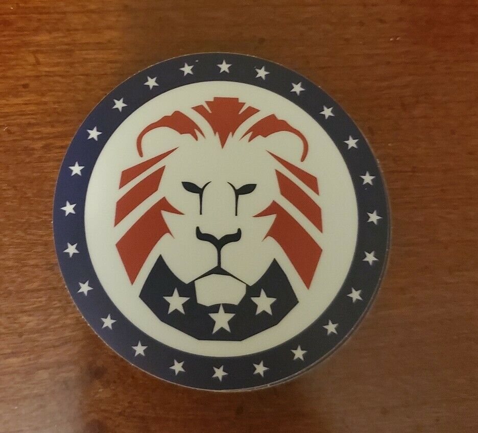 TRUMP 2024 Political Sticker Lion Logo MAGA LION alternative *WORLDWIDE SHIPPING
