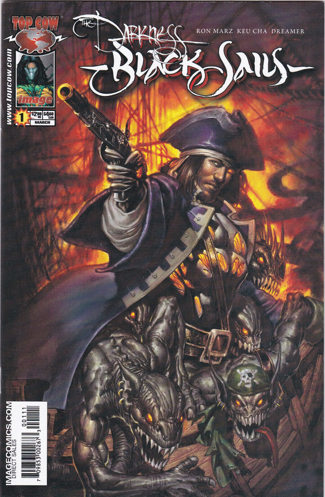 THE DARKNESS: BLACK SAILS #1 ONE-SHOT (TOP COW IMAGE 2005) High Grade