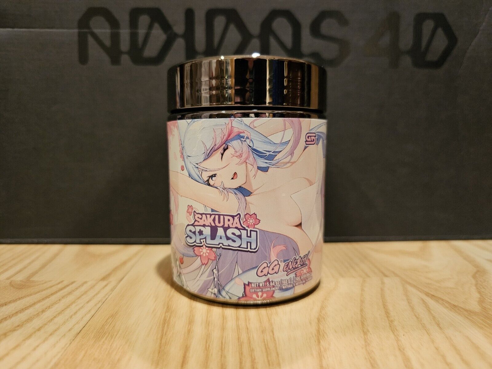 Gamer Supps Sakura Splash GG Energy Tub Sealed Silvervale - 100 Servings 