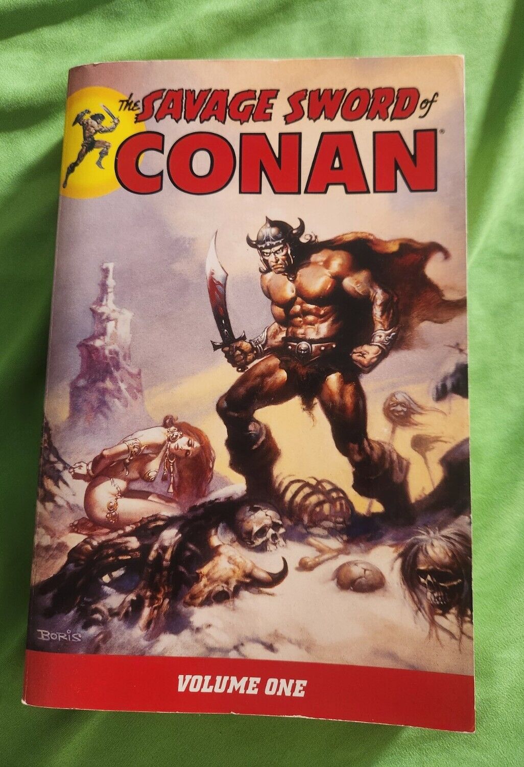 Dark Horse Books Comic Savage Sword of Conan Vol. 1 Barry Windsor Smith Used 