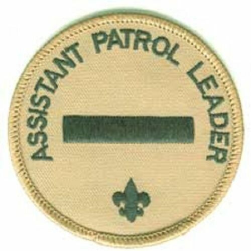 BOY SCOUTS AMERICA PATCH BSA ASSISTANT PATROL LEADER POSITION SHIRT PATCH MODERN