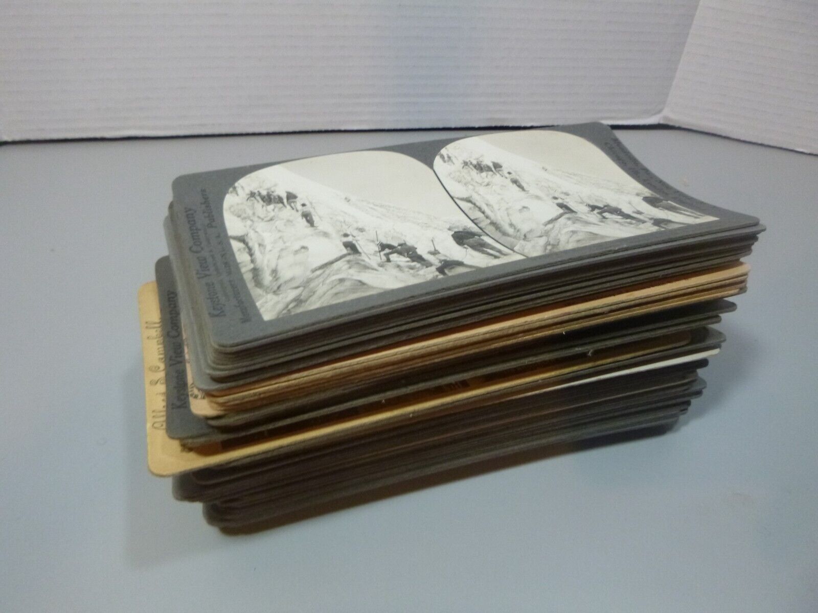 Big Lot of 50 United States US Stereoview Cards - Lot (D)