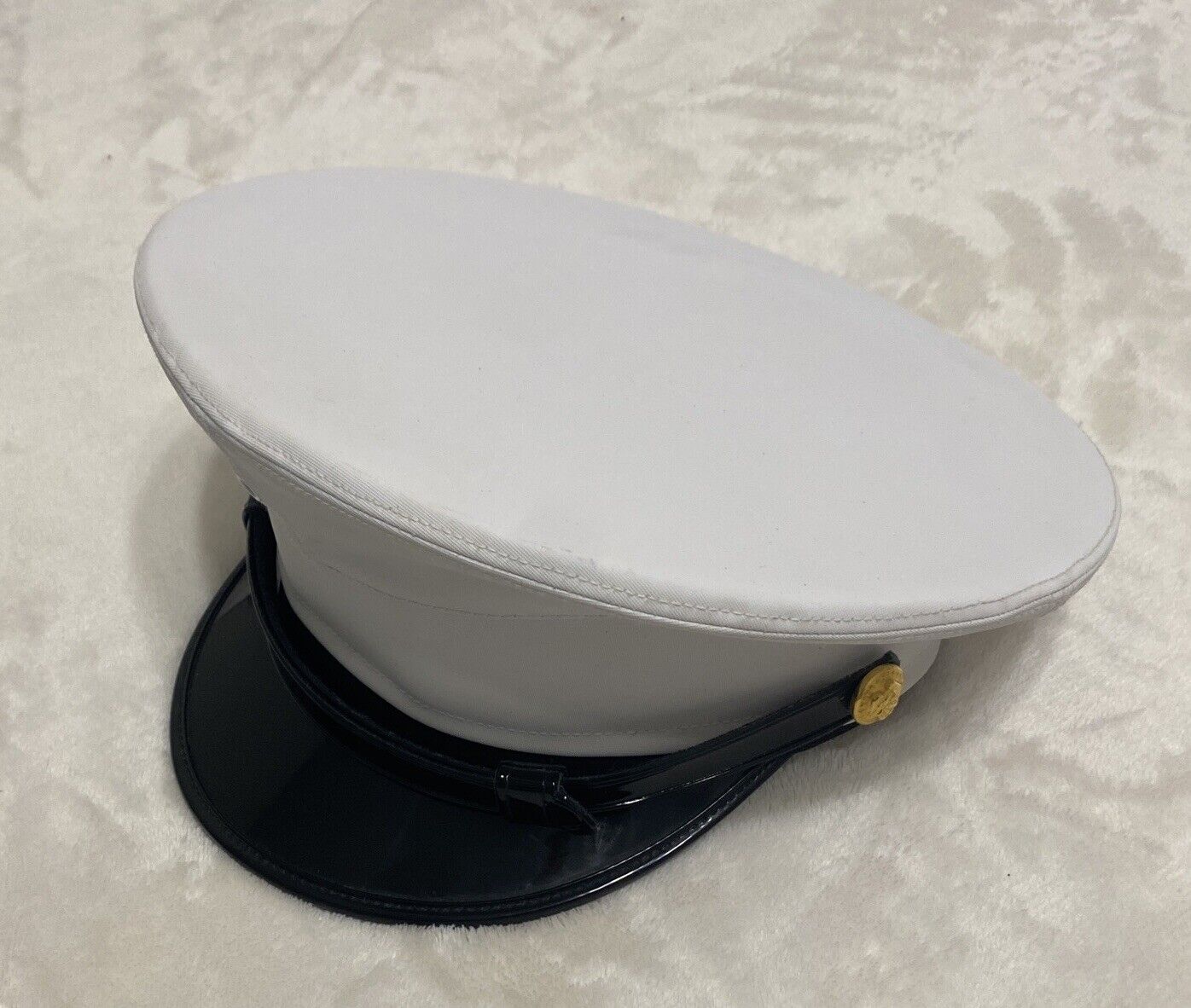 Vintage Bernard Military Hat. Original Tag. Captains Harry. Sailor Hat. READ