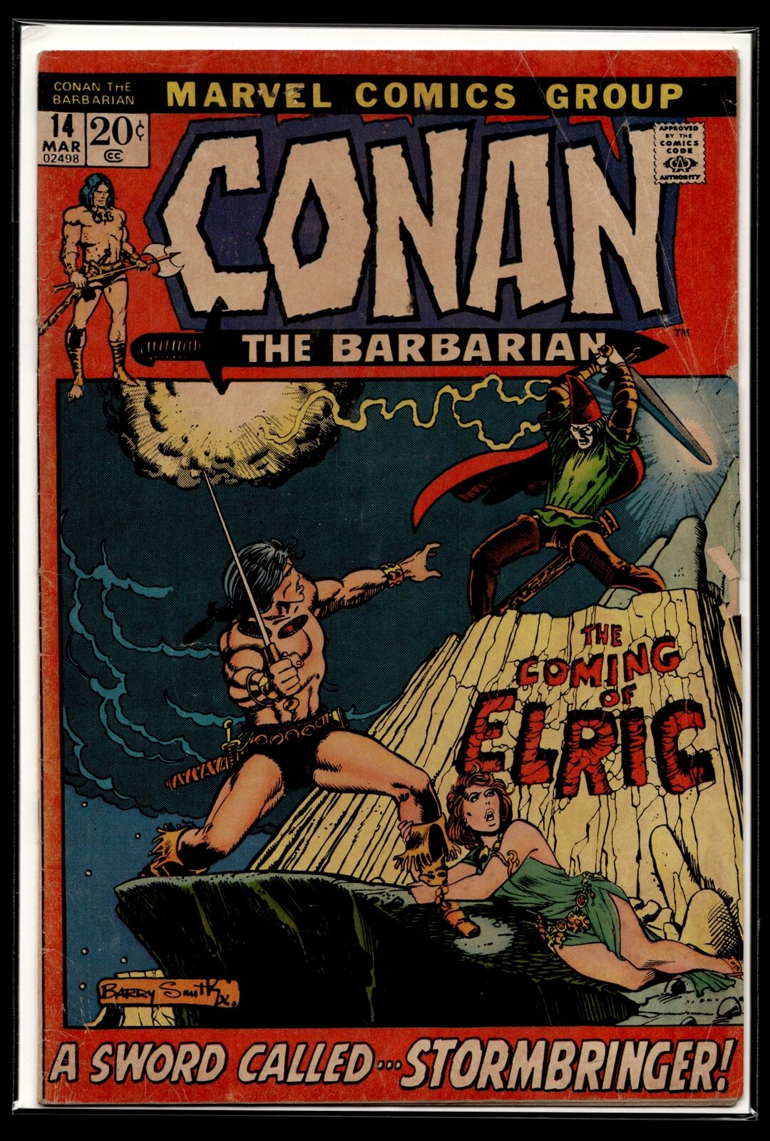 1972 Conan the Barbarian #14 1st Elric Marvel Comic