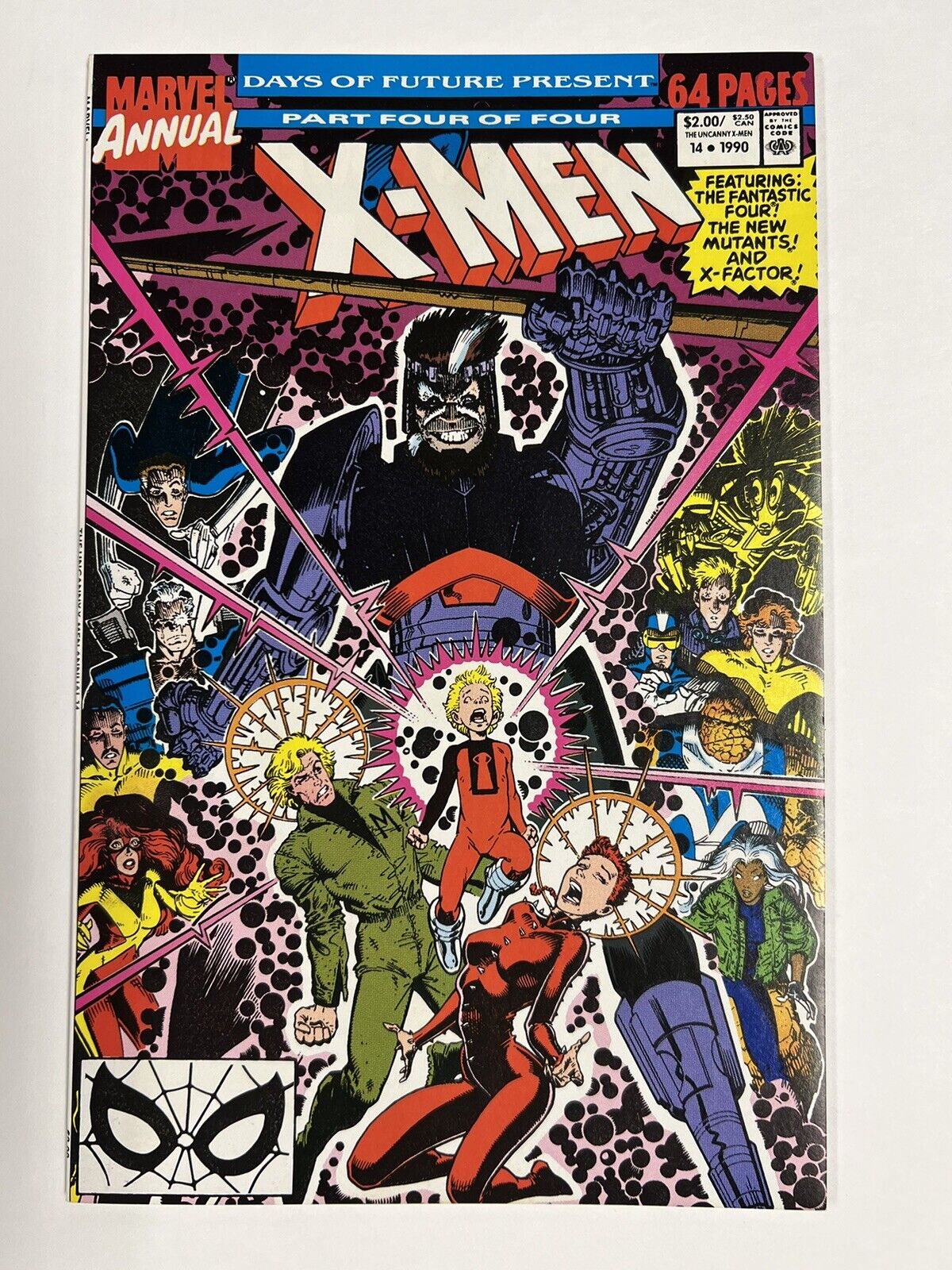 X-Men Annual #14 1st Cameo Appearance Of Gambit High Grade Marvel 1990.