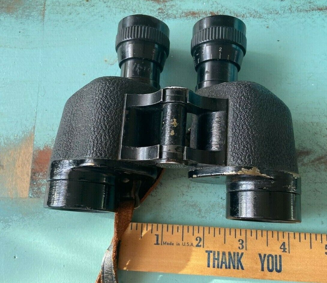 Vintage Wollensak 6 x 30 Binoculars made in Rochester NY. (Serial #40582)